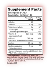 Calcium Soft Chew (Peaches & Cream - 30 count)