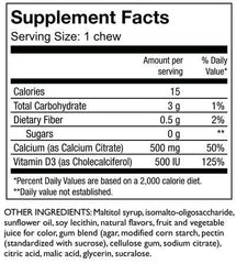 Calcium Soft Chews (Watermelon)