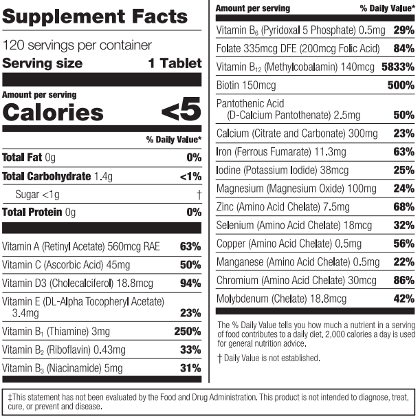 Sleeve Chewable Multivitamin (Strawberry)