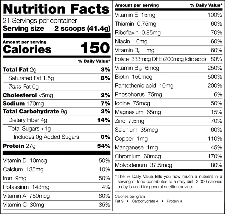 Vanilla Protein Powder