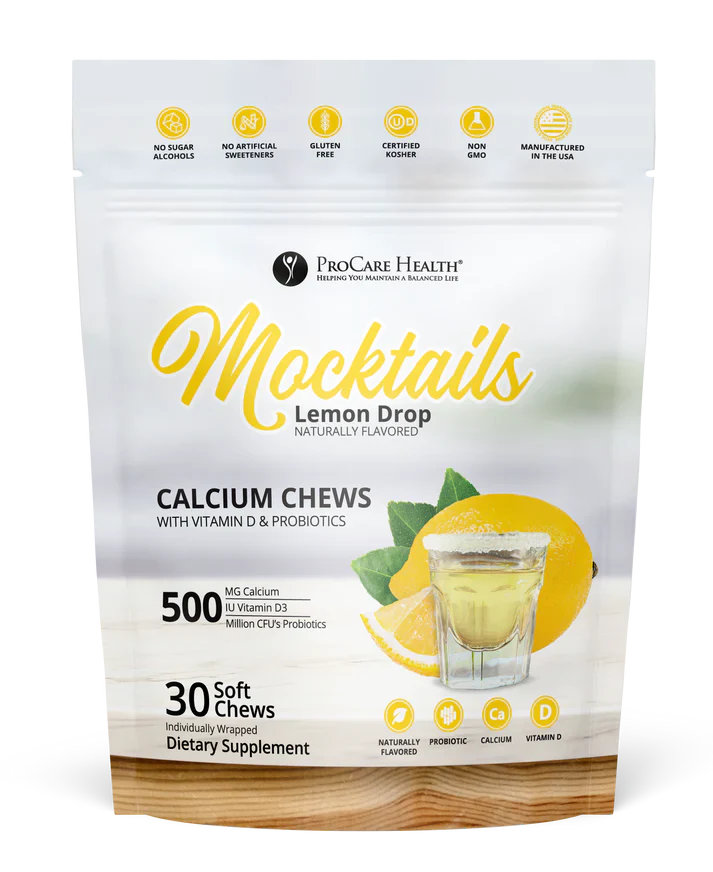 Calcium Soft Chew (Lemon Drop - 30 count) – Panhandle Weight Loss Center