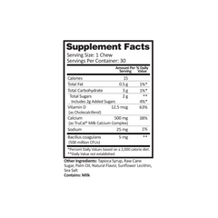 Calcium Soft Chew (Cinnamon Roll - 30 count)