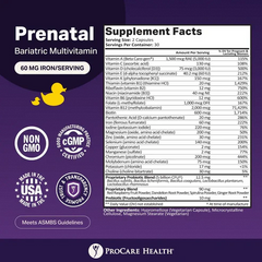 Prenatal Bariatric Multivitamin (1 month supply)